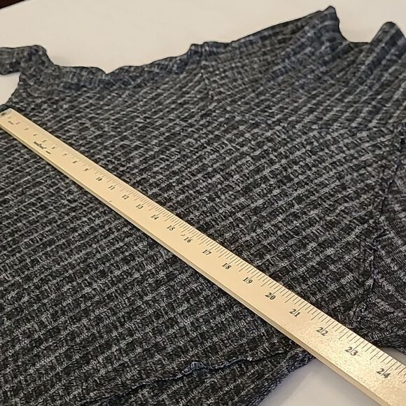 fab'rik cowlneck sweater blk & gray - Picture 6 of 10